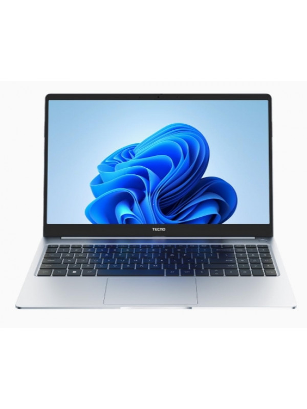 Laptops: TECNO MEGABOOK T1, Intel Core 11th Gen i5 Processor (16GB RAM/512GB SSD Storage),15.6-Inch (39.62 CM), Eye Comfort disply, (14.8mm Ultra Slim/70 Wh Large Battery/Windows 11/ Moonshine Silver/1.56 Kg)